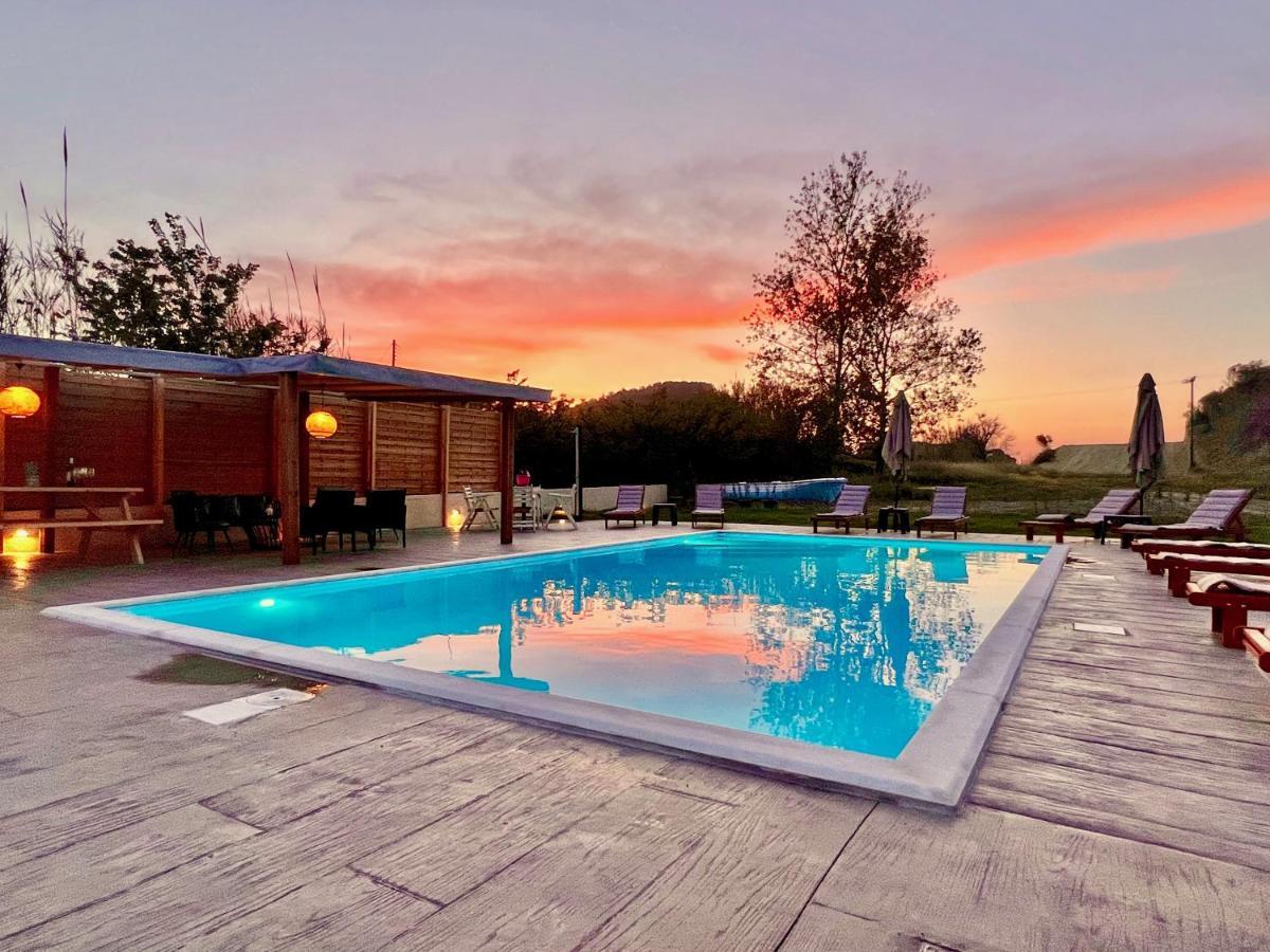 Beach Villa Verano With Private Pool By Dadovillas Sidárion Exteriör bild
